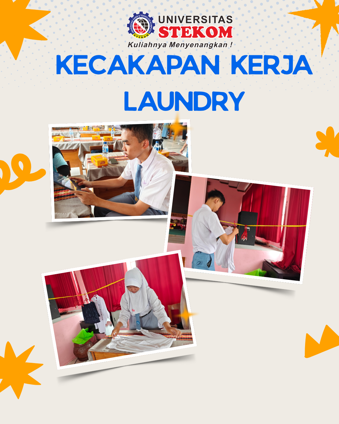 Tes Kecakapan Laundry Berikan Pengalaman Baru bagi Siswa SLB Negeri Jepara