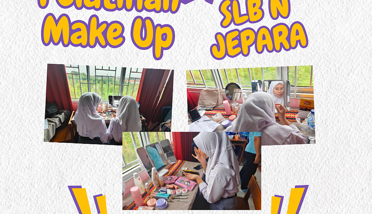 Pelatihan Make Up Tingkatkan Ekspresi Diri Siswa Perempuan SLB Negeri Jepara