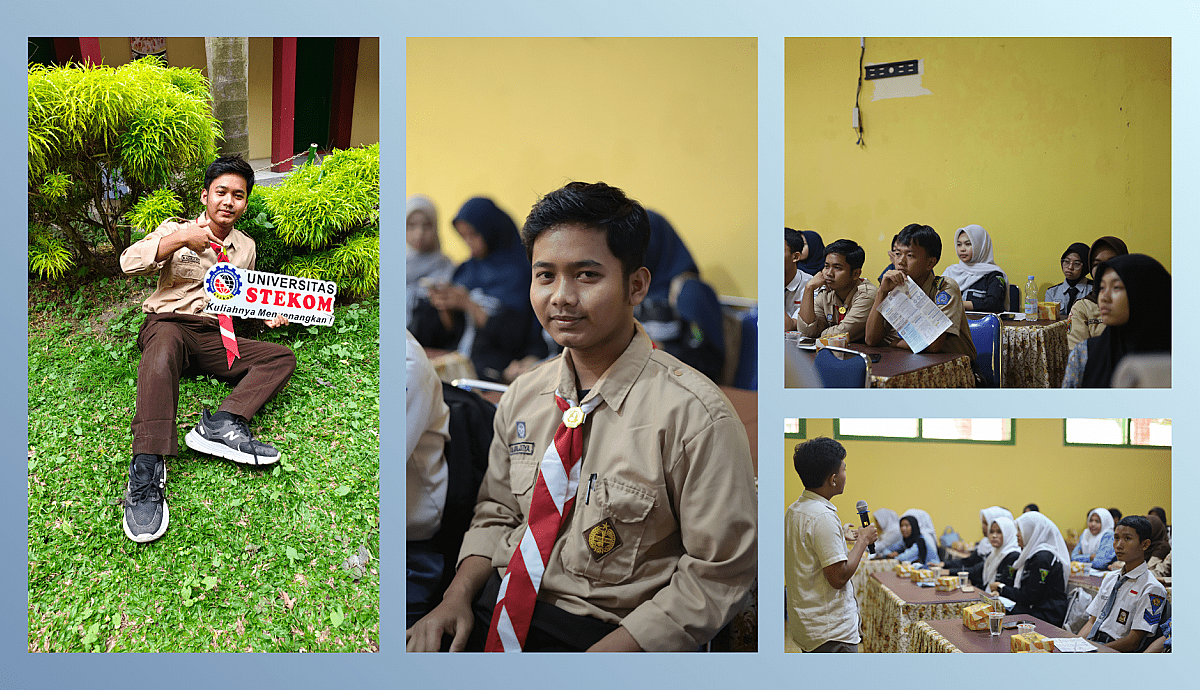 Beasiswa Kuliah Universitas STEKOM untuk SMK Al Qur’an Zaenuddin Kabupaten Tegal