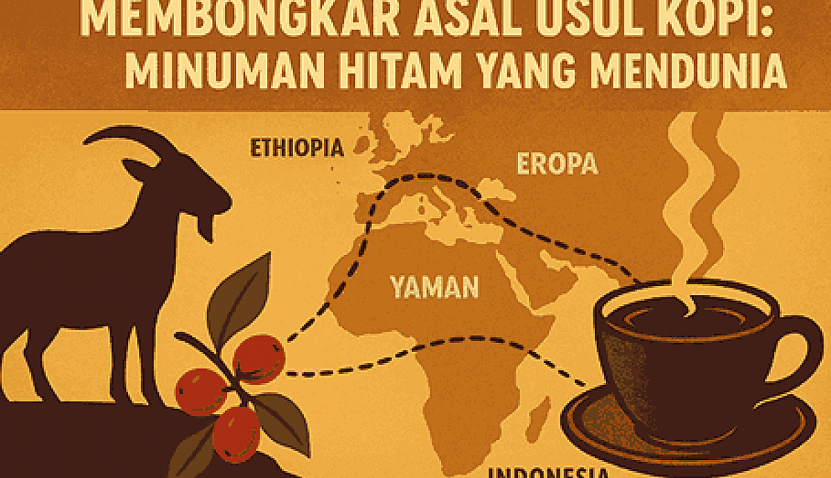 Membongkar Asal Usul Kopi: Minuman Hitam yang Mendunia