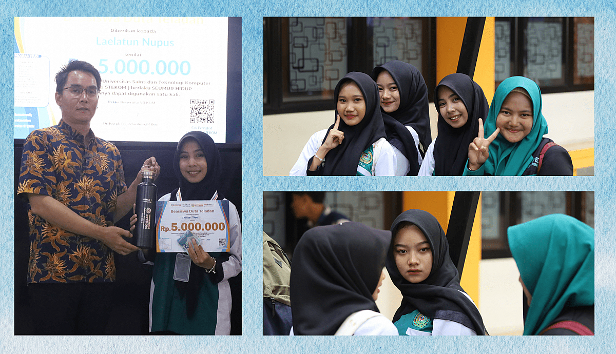 Beasiswa Kuliah Universitas STEKOM untuk SMK NU Bodeh Kabupaten Pemalang