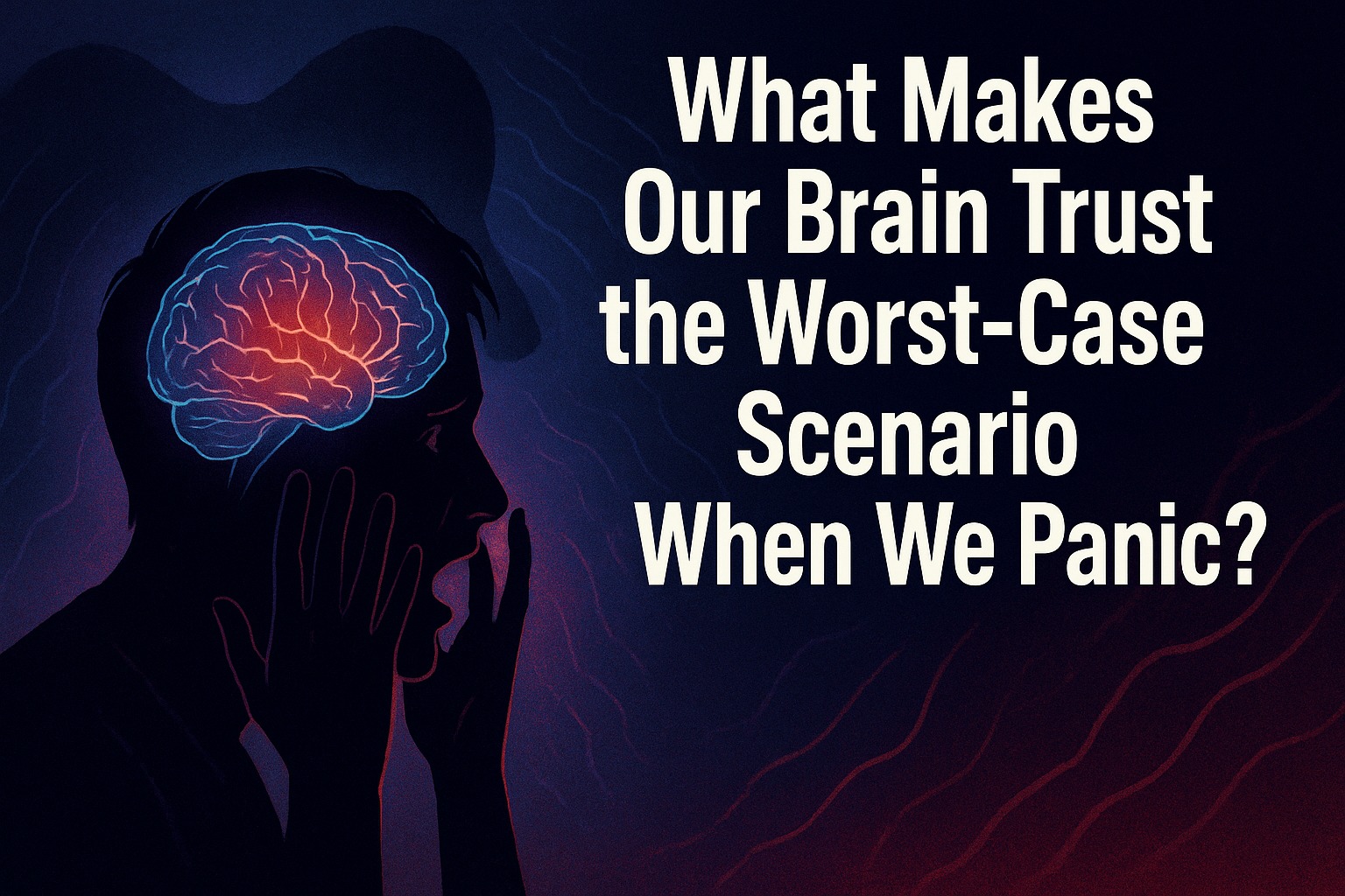What Makes Our Brain Trust the Worst-Case Scenario When We Panic?