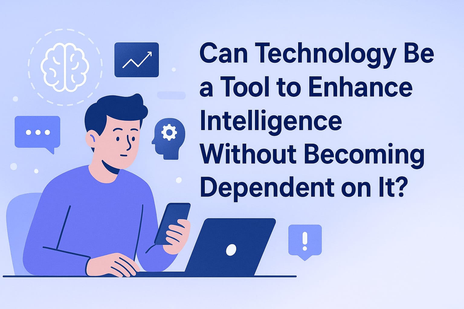 Can Technology Be a Tool to Enhance Intelligence Without Becoming Dependent on It?
