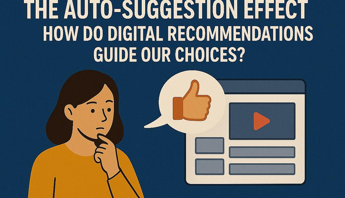 The Auto-Suggestion Effect: How Do Digital Recommendations Guide Our Choices?