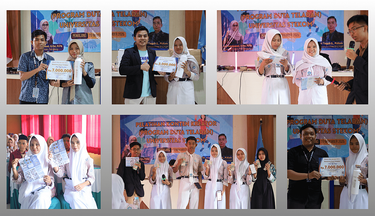 Beasiswa Kuliah Universitas STEKOM untuk SMK Negeri 1 Ampelgading Pemalang