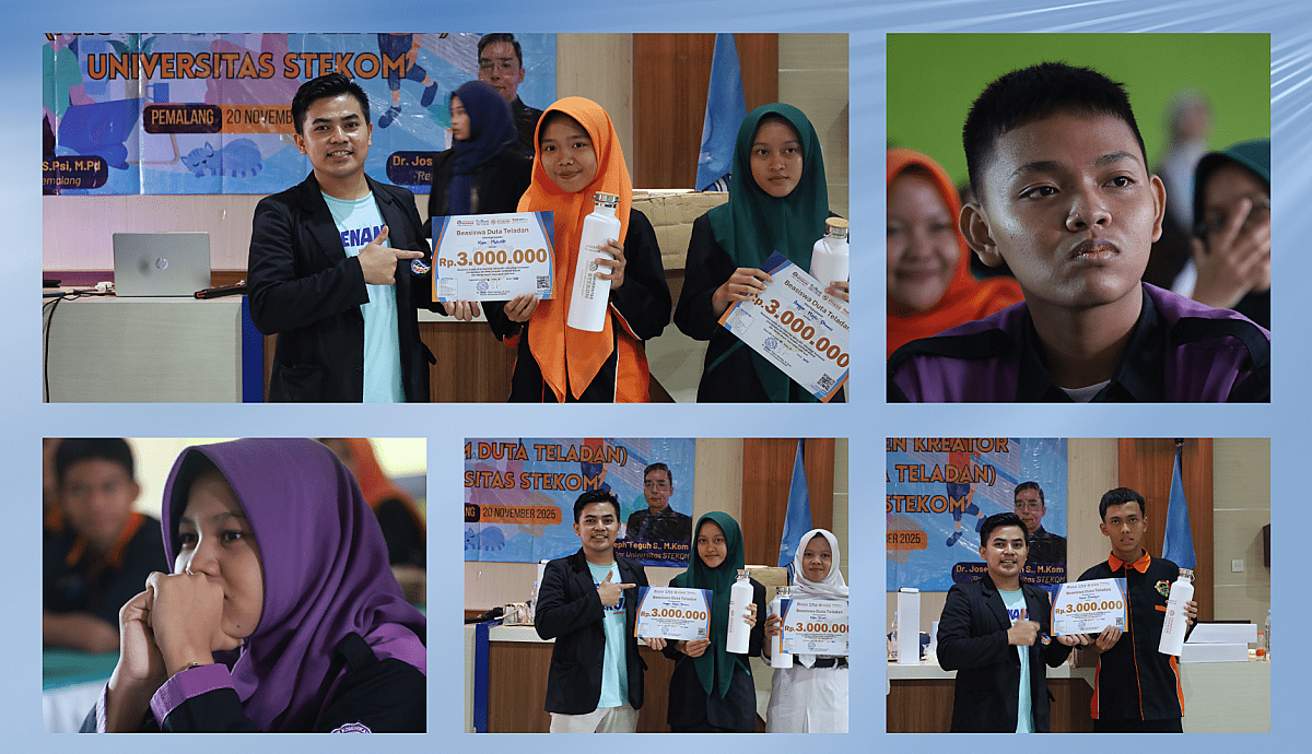 Beasiswa Kuliah Universitas STEKOM untuk SMK Negeri 1 Pemalang