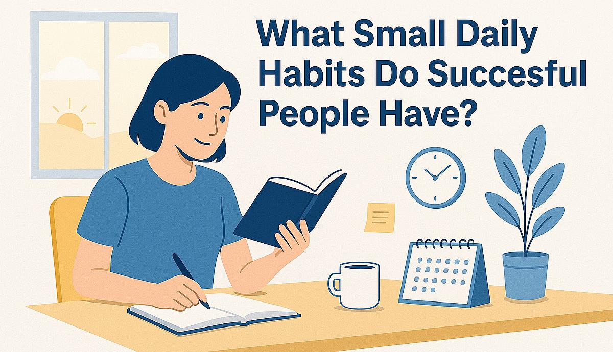 What Small Daily Habits Do Successful People Have?