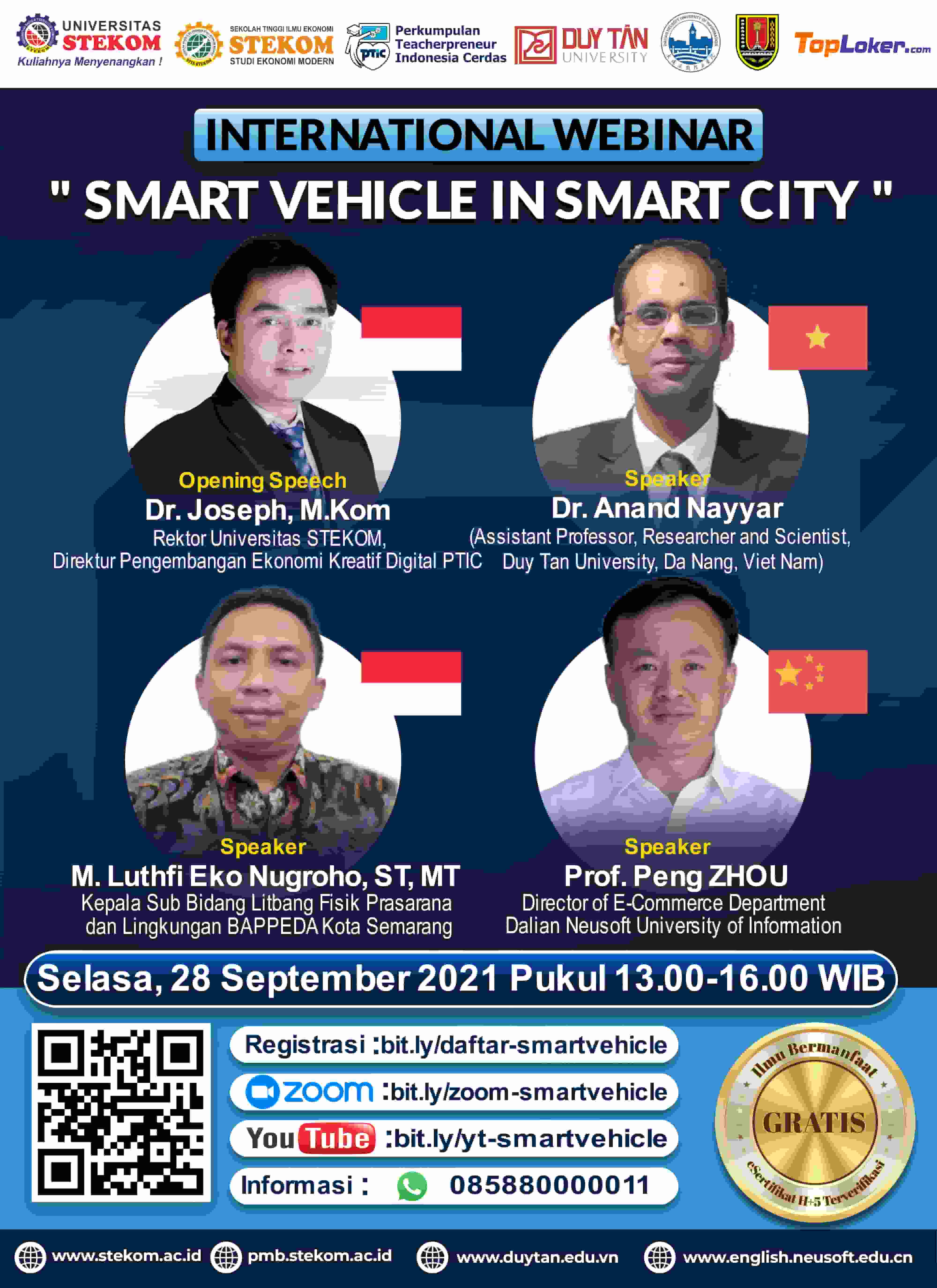 WEBINAR &ldquo;Smart Vehicle In Smart City&rdquo;