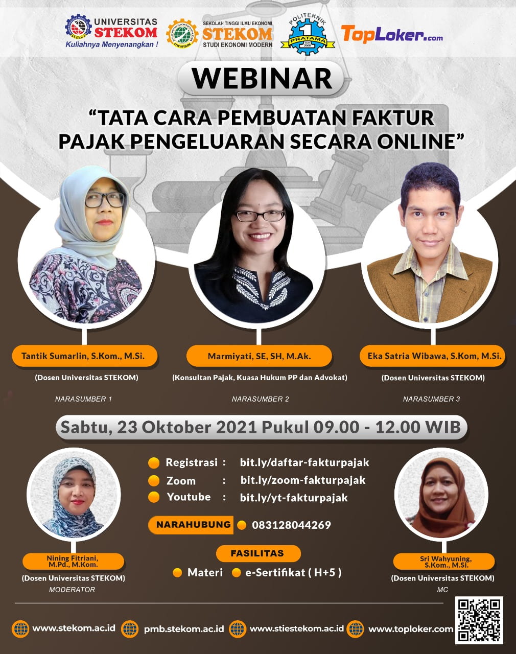 WEBINAR ''Tata Cara Pembuatan Faktur Pajak Pengeluaran Secara Online&quot;