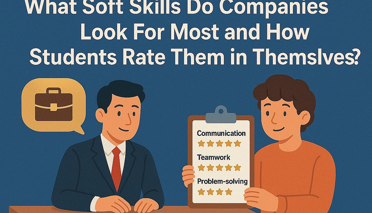 What Soft Skills Do Companies Look For Most and How Students Rate Them in Themselves?