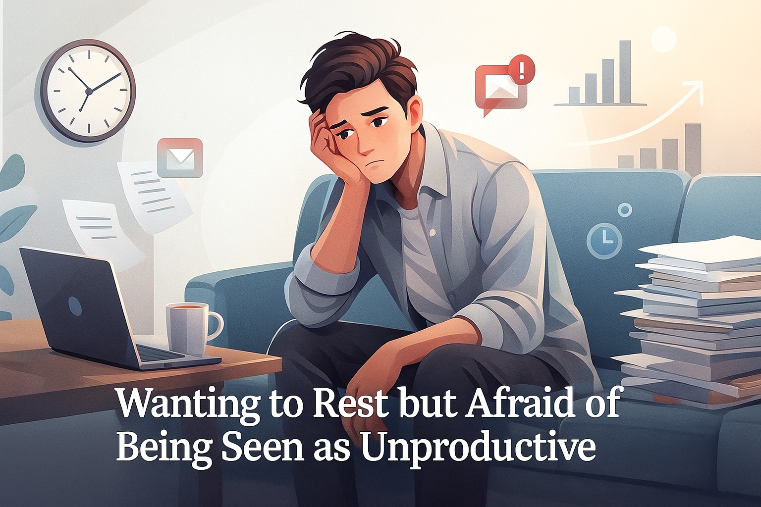 Wanting to Rest but Afraid of Being Seen as Unproductive