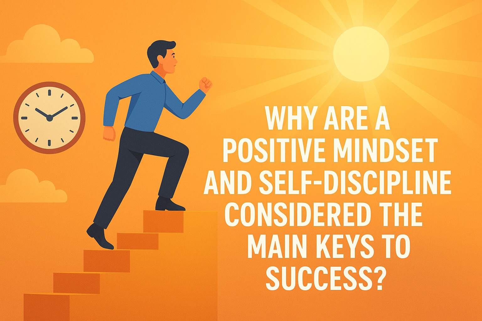 Why Are a Positive Mindset and Self-Discipline Considered the Main Keys to Success?