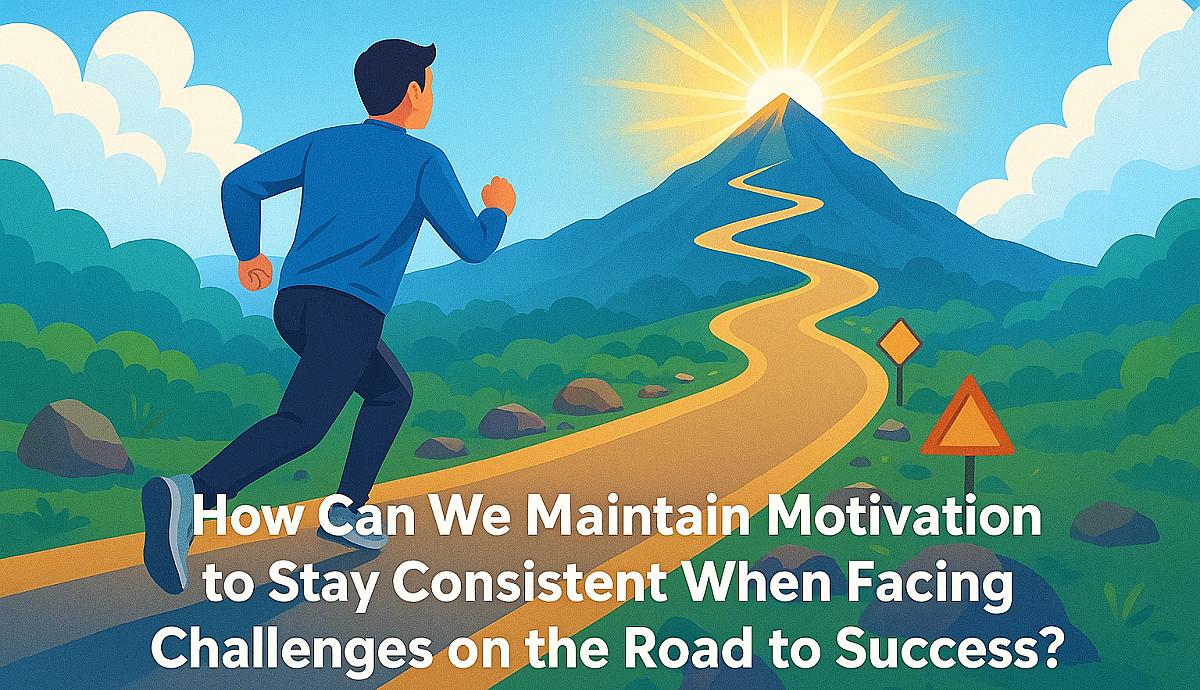 How Can We Maintain Motivation to Stay Consistent When Facing Challenges on the Road to Success?