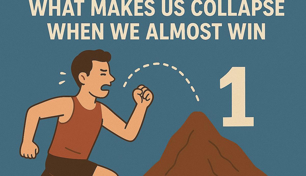 What Makes Us Collapse When We Almost Win?