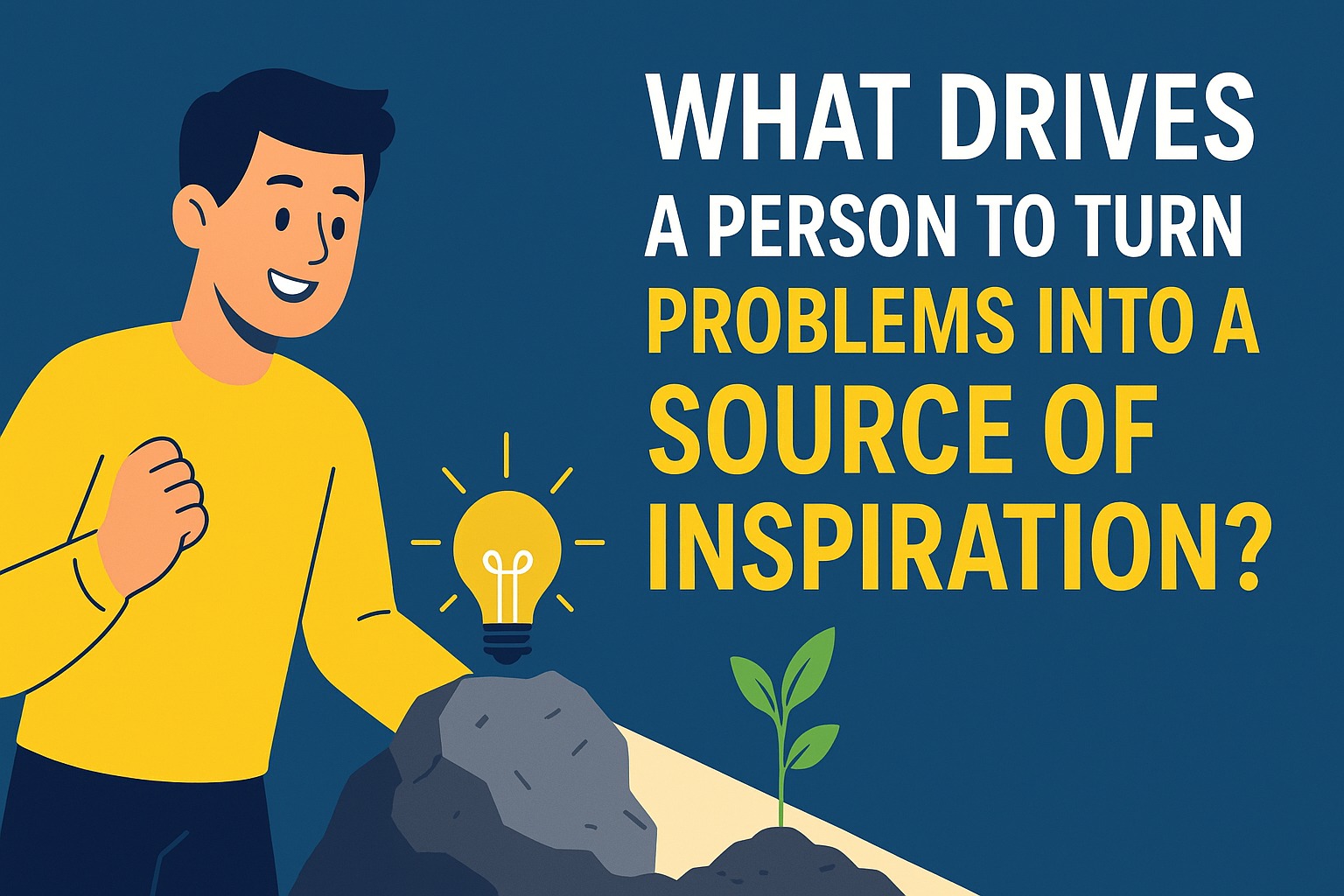What Drives a Person to Turn Problems Into a Source of Inspiration?