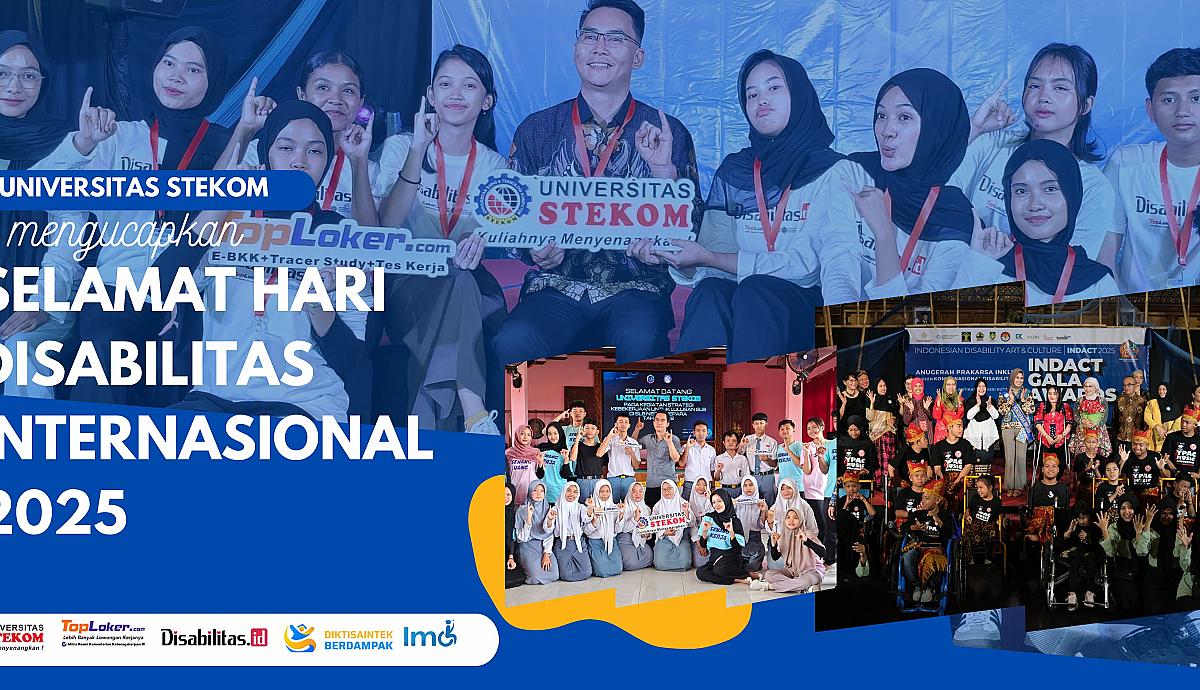 Universitas STEKOM Mengucapkan Selamat Hari Disabilitas Internasional 2025