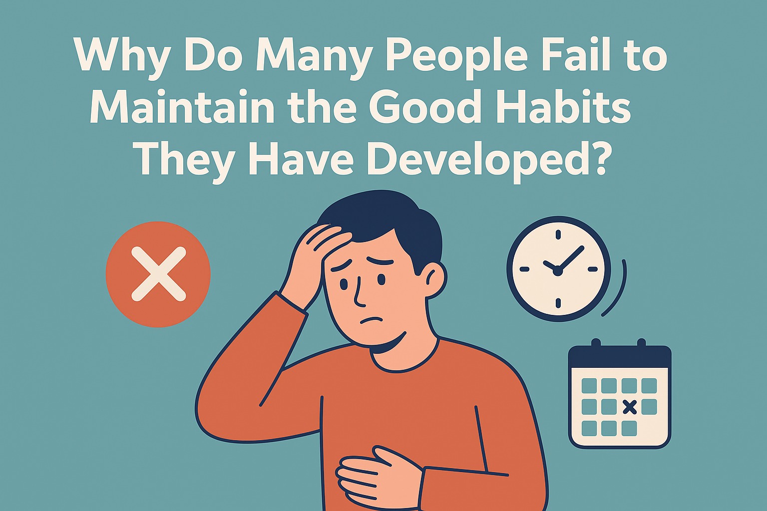 Why Do Many People Fail to Maintain the Good Habits They Have Developed?