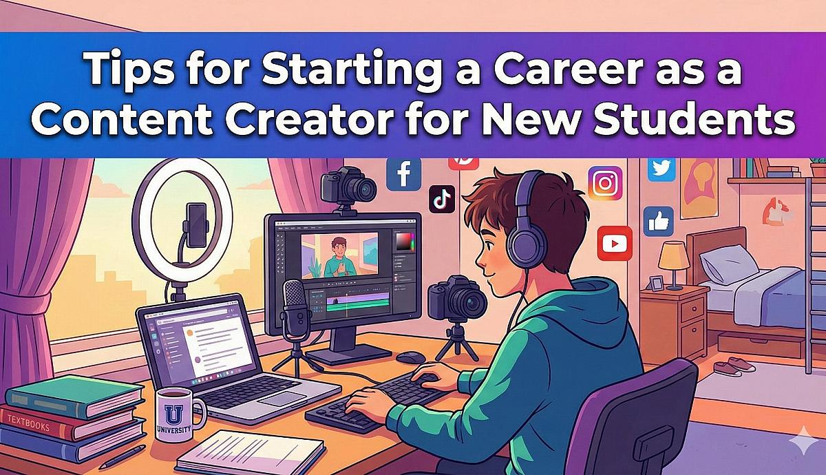 Tips for Starting a Career as a Content Creator for New Students