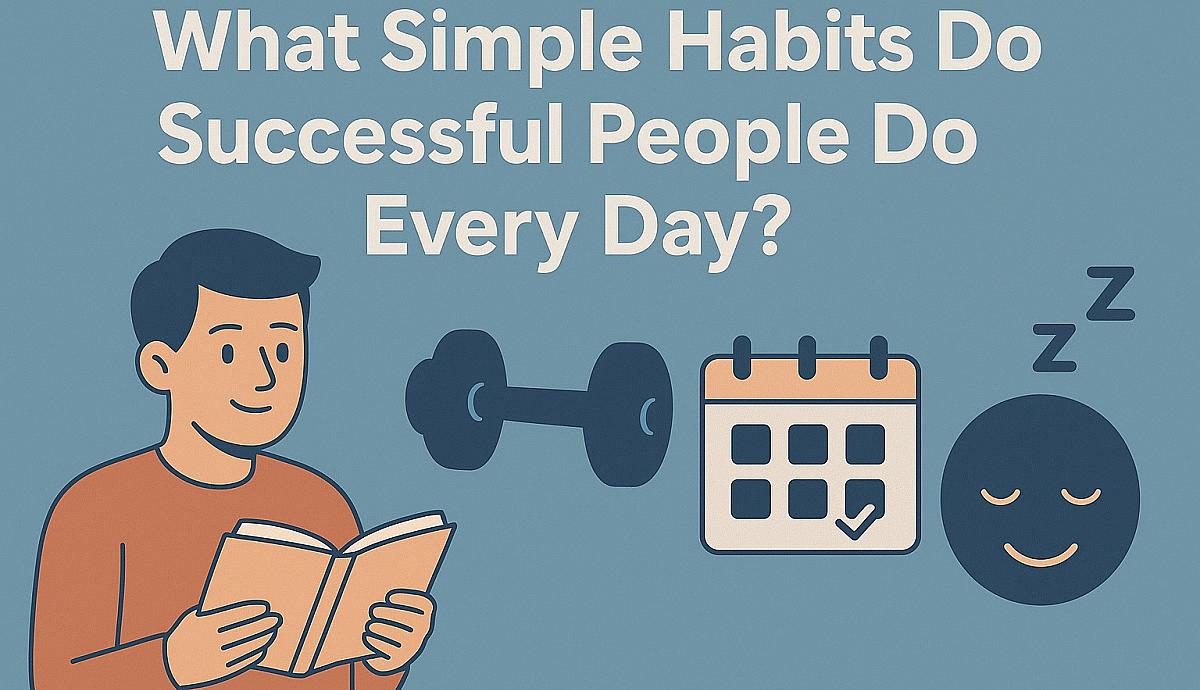 What Simple Habits Do Successful People Do Every Day?