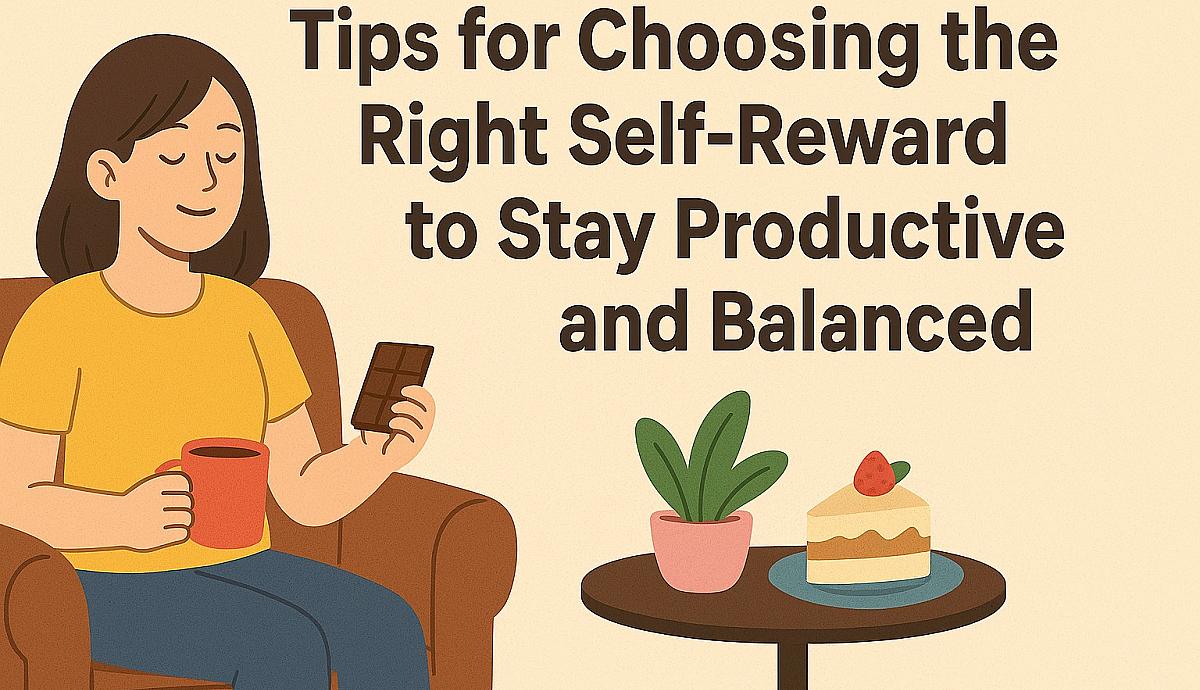 Tips for Choosing the Right Self-Reward to Stay Productive and Balanced