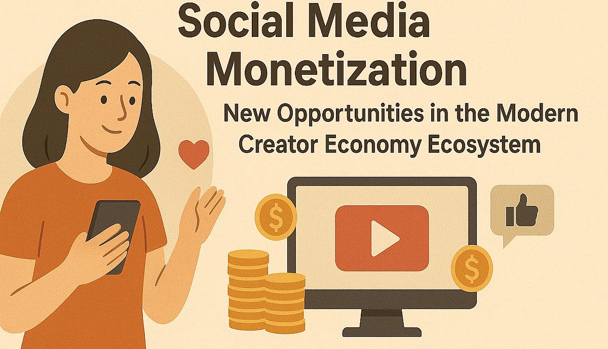 Social Media Monetization: New Opportunities in the Modern Creator Economy Ecosystem