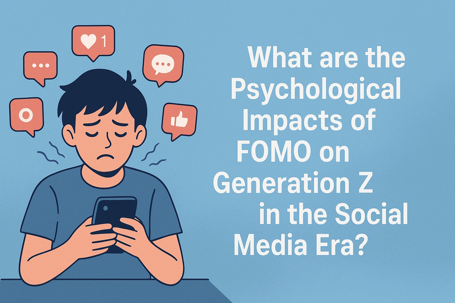 What are the Psychological Impacts of FOMO on Generation Z in the Social Media Era?