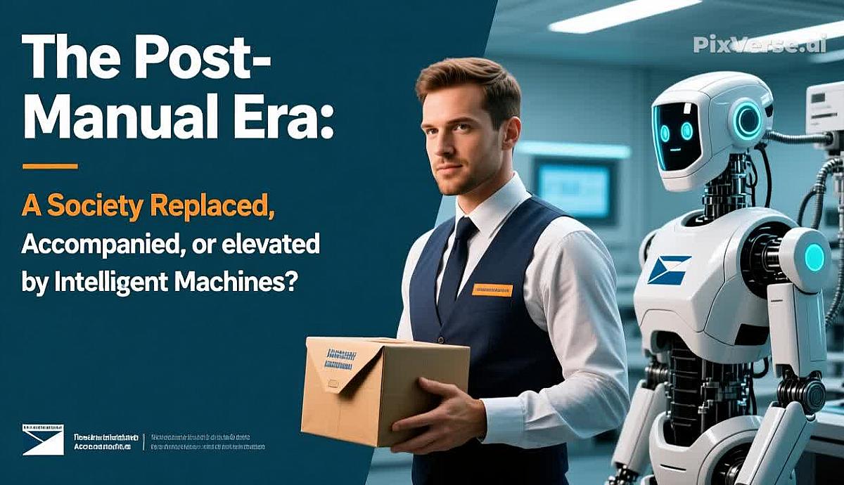 The Post-Manual Era: A Society Replaced, Accompanied, or Elevated by Intelligent Machines?