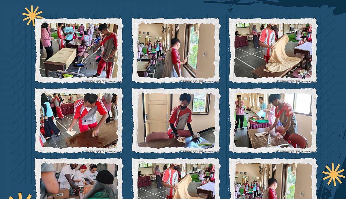 Tes Kecakapan Housekeeping bagi Siswa Disabilitas SLB Negeri Wonogiri