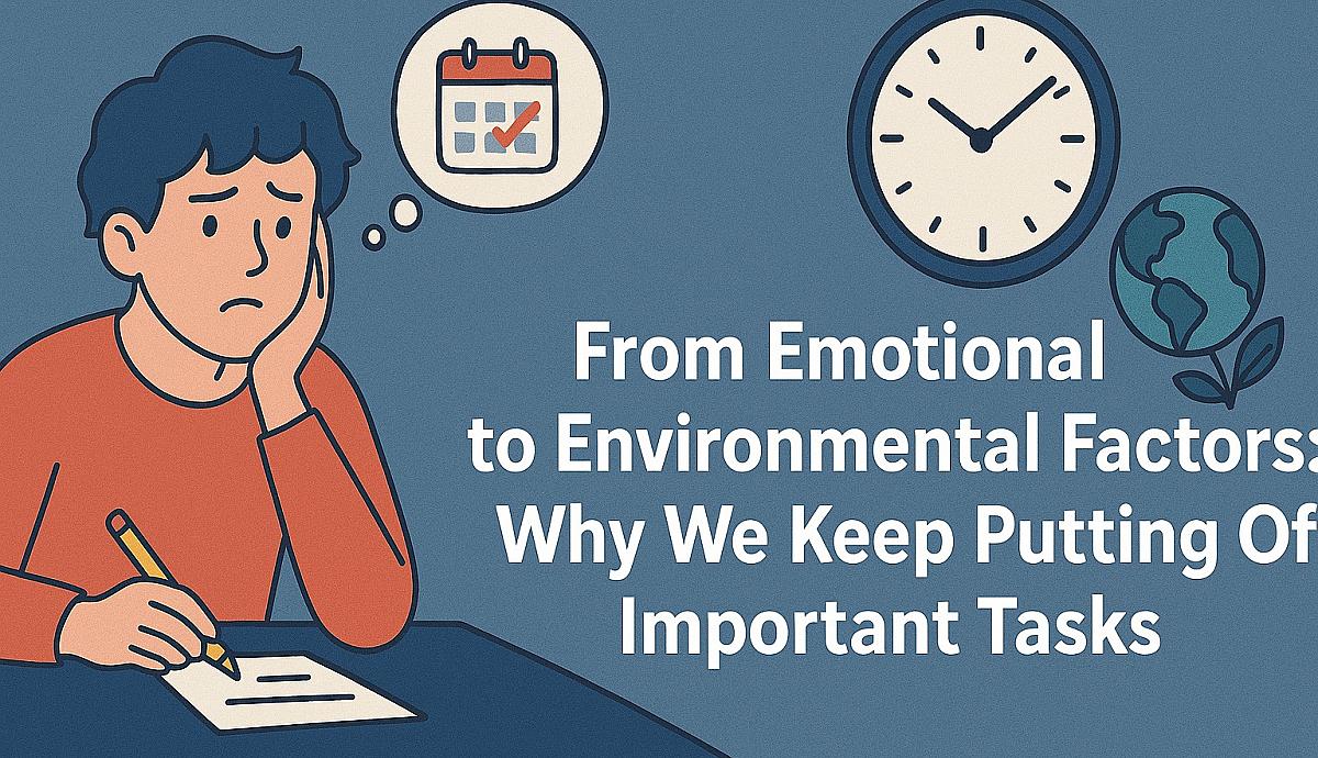 From Emotional to Environmental Factors: Why We Keep Putting Off Important Tasks