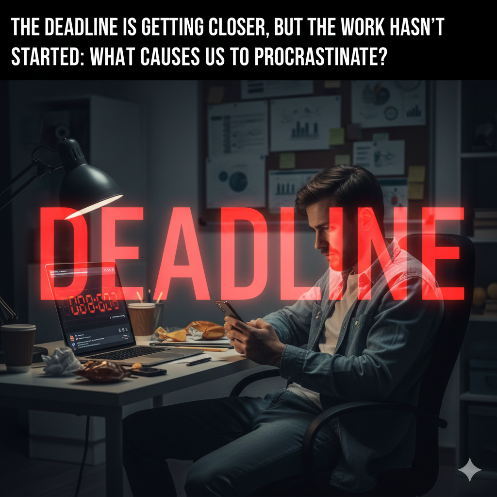 The Deadline Is Getting Closer, but the Work Hasn’t Started: What Causes Us to Procrastinate?