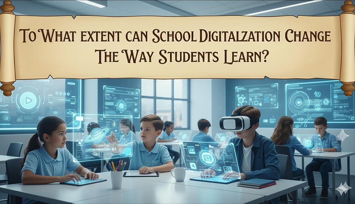 To What Extent Can School Digitalization Change the Way Students Learn?