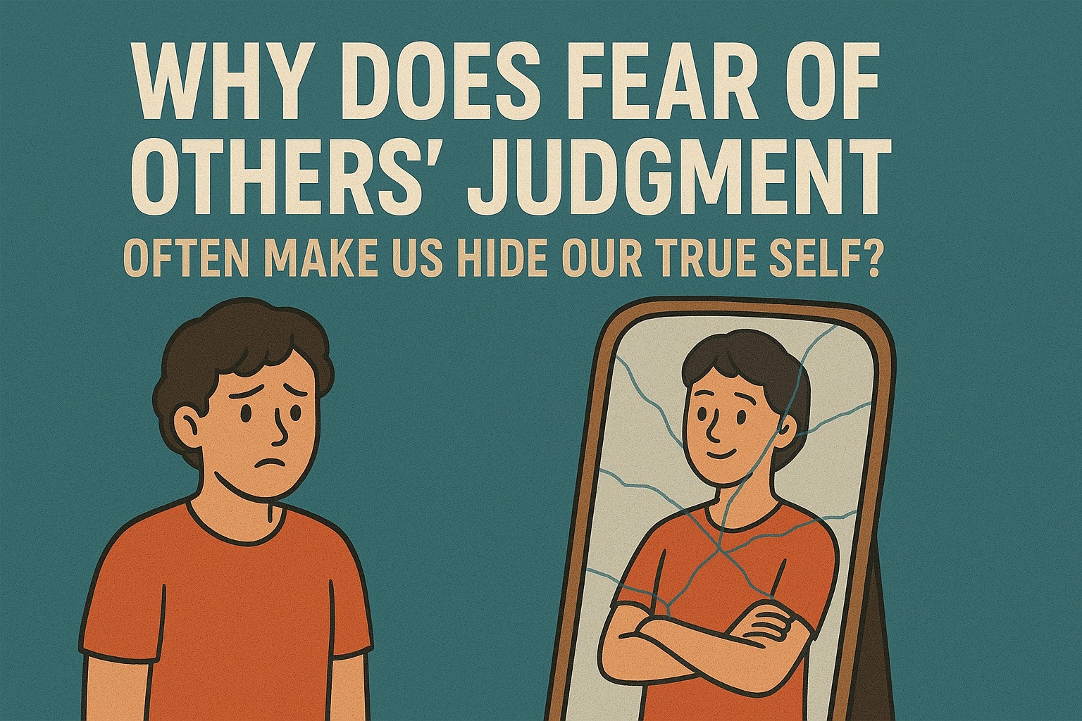 Why Does Fear of Others' Judgment Often Make Us Hide Our True Self?