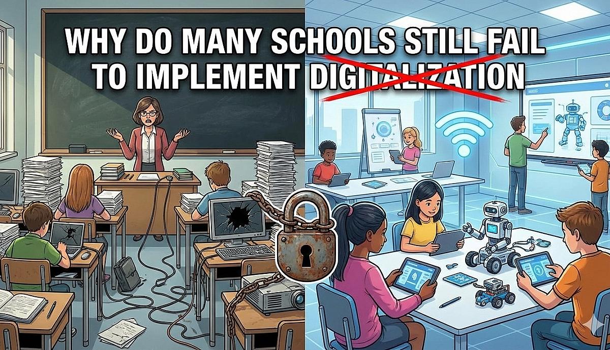 Why Do Many Schools Still Fail to Implement Digitalization Effectively?