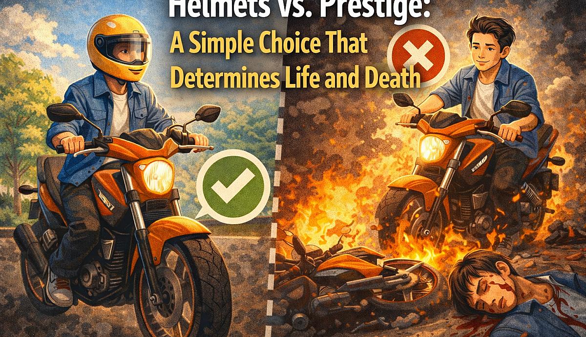 Helmets vs. Prestige: A Simple Choice That Determines Life and Death