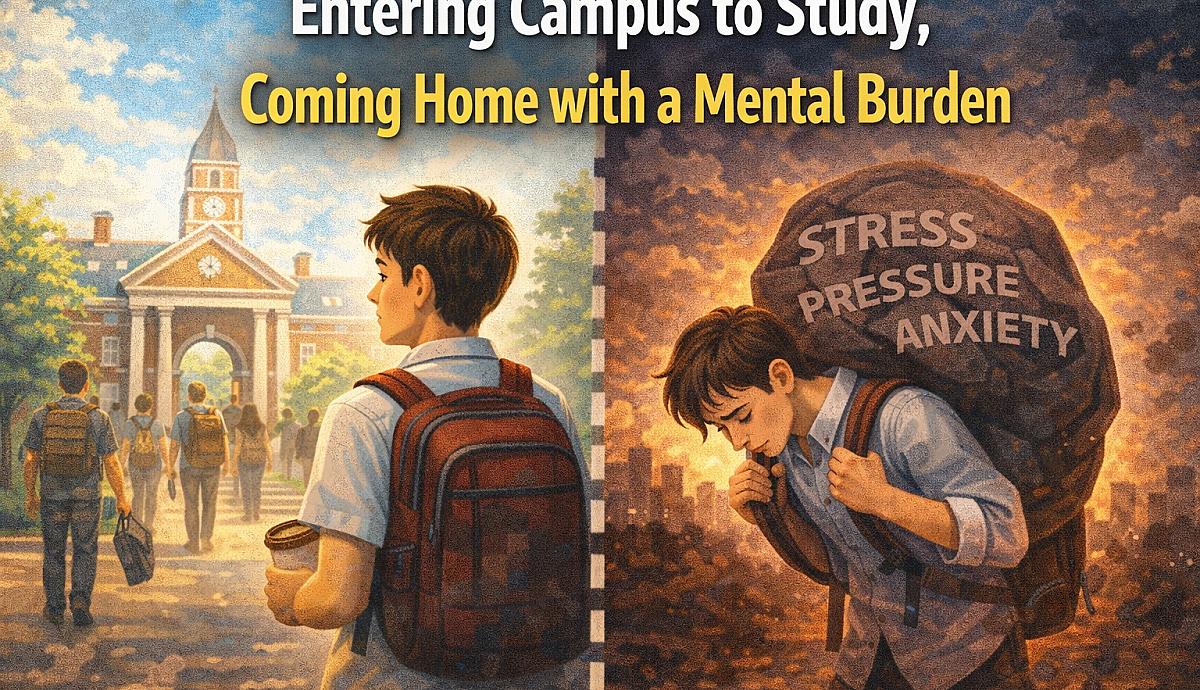 Entering Campus to Study, Coming Home with a Mental Burden