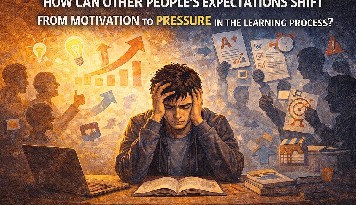 HOW CAN OTHER PEOPLE’S EXPECTATIONS SHIFT FROM MOTIVATION TO PRESSURE IN THE LEARNING PROCESS?