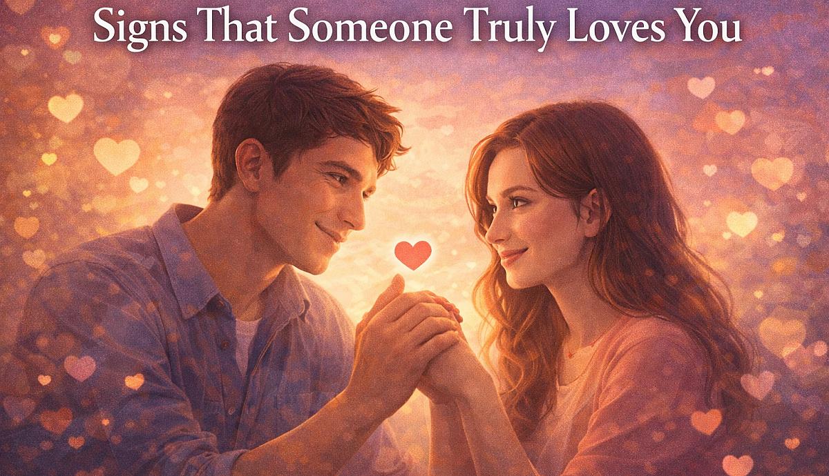. Signs That Someone Truly Loves You