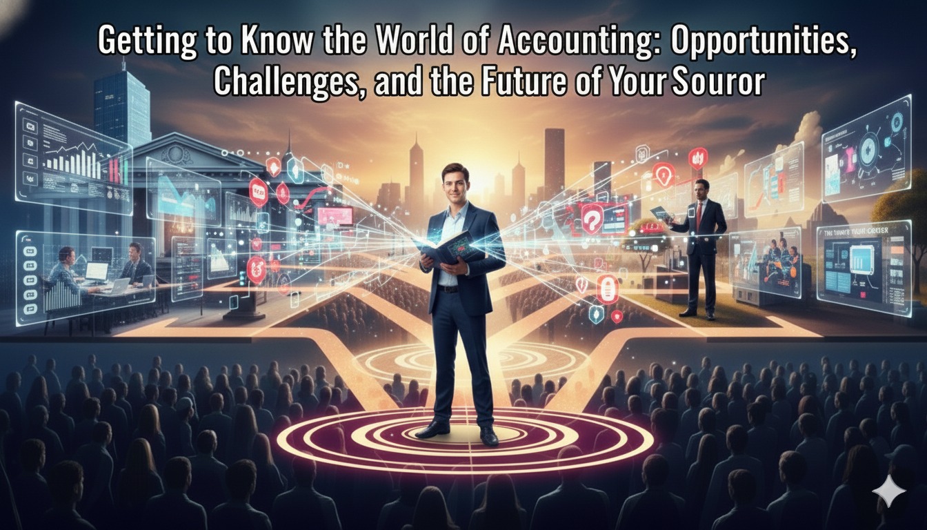 Getting to Know the World of Accounting: Opportunities, Challenges, and the Future of Your Career