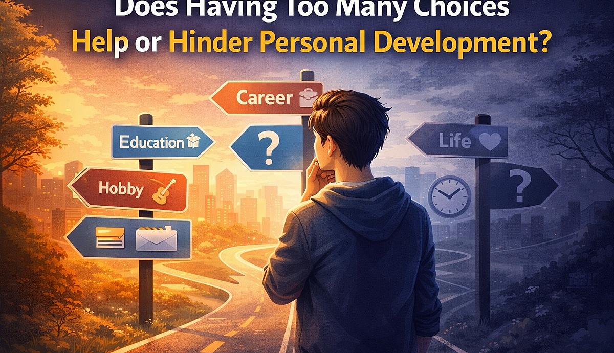 Does Having Too Many Choices Help or Hinder Personal Development?