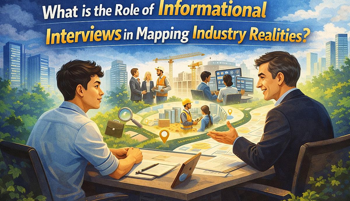 What is the Role of Informational Interviews in Mapping Industry Realities?