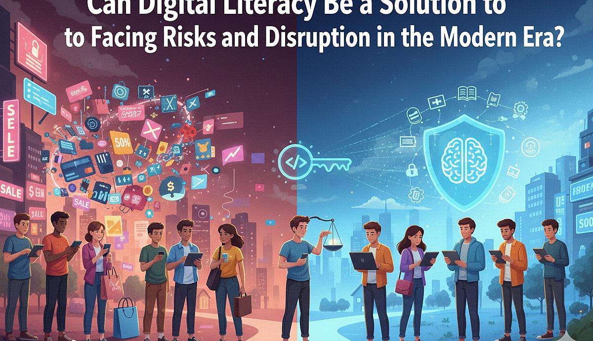 Can Digital Literacy Be a Solution to Facing Risks and Disruption in the Modern Era?