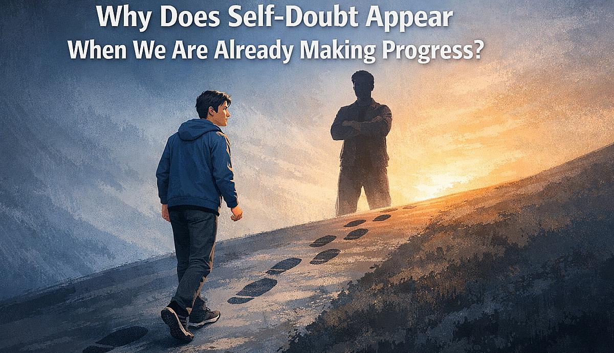 Why Does Self-Doubt Appear When We Are Already Making Progress?