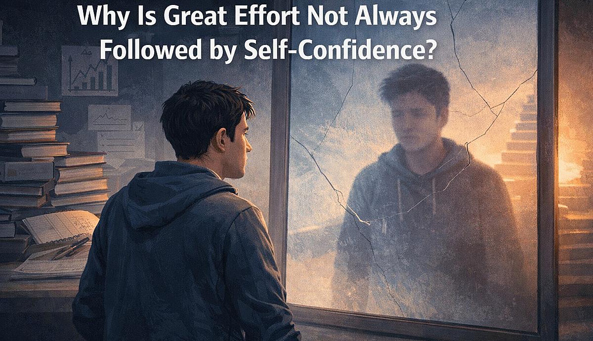 Why Is Great Effort Not Always Followed by Self-Confidence?