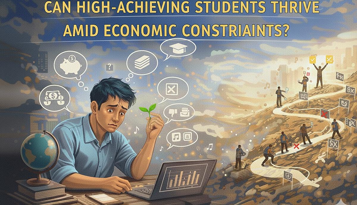 Can High-Achieving Students Thrive Amid Economic Constraints?