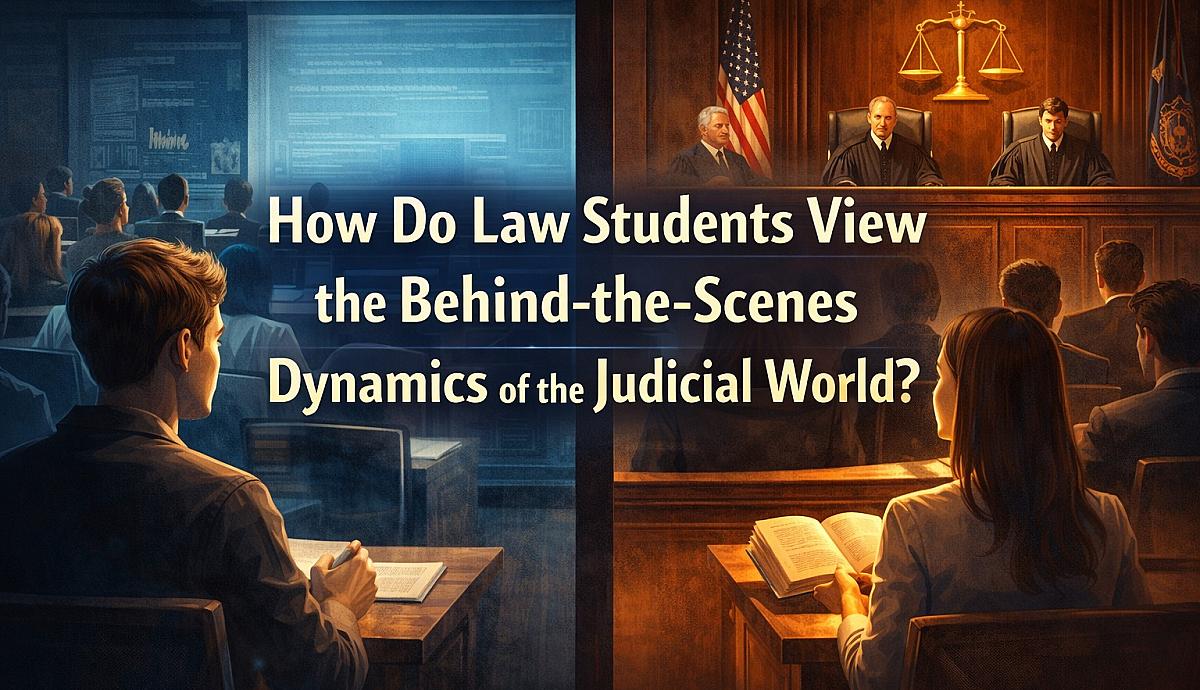 How Do Law Students View the Behind-the-Scenes Dynamics of the Judicial World?
