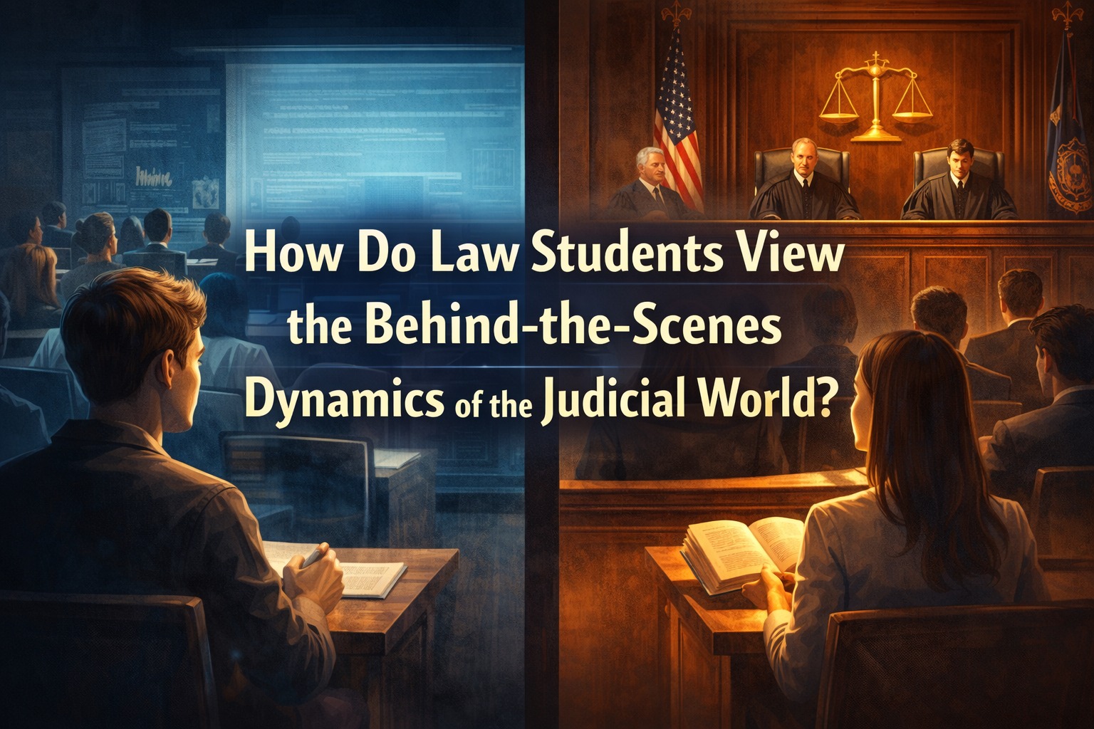 How Do Law Students View the Behind-the-Scenes Dynamics of the Judicial World?