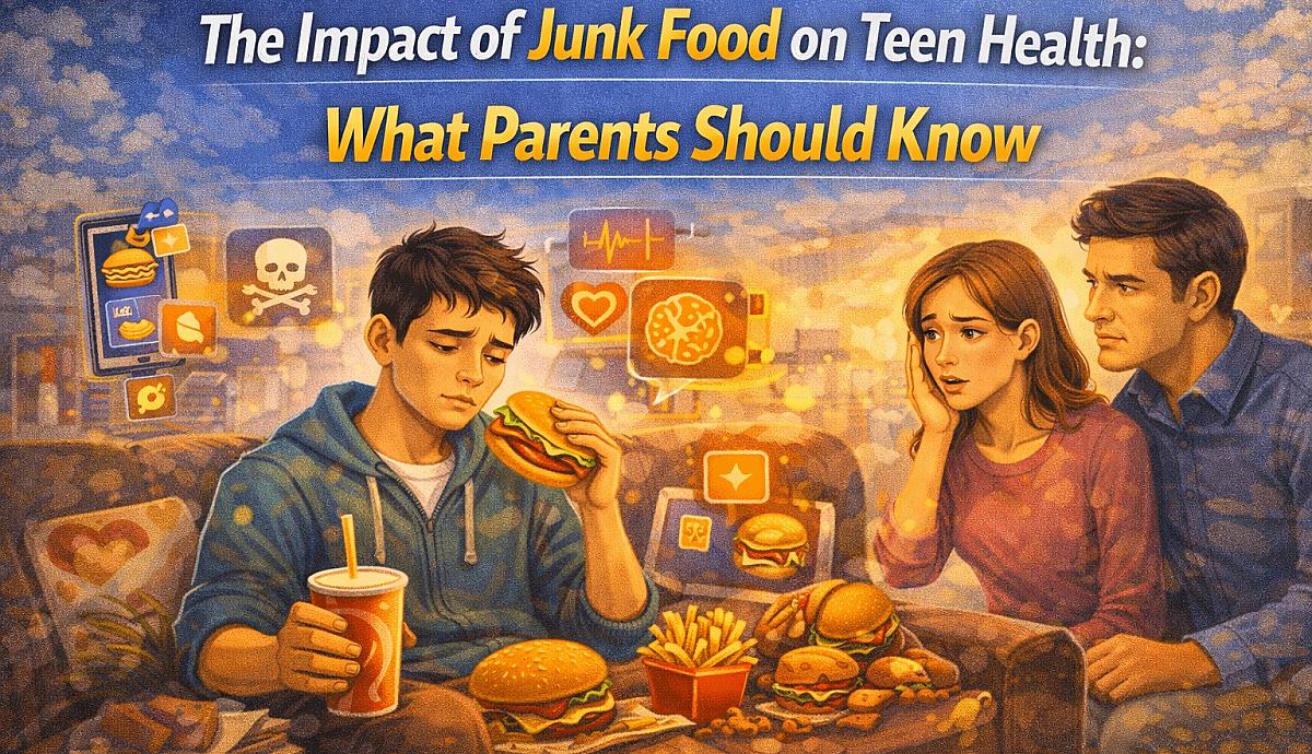 The Impact of Junk Food on Teen Health: What Parents Should Know