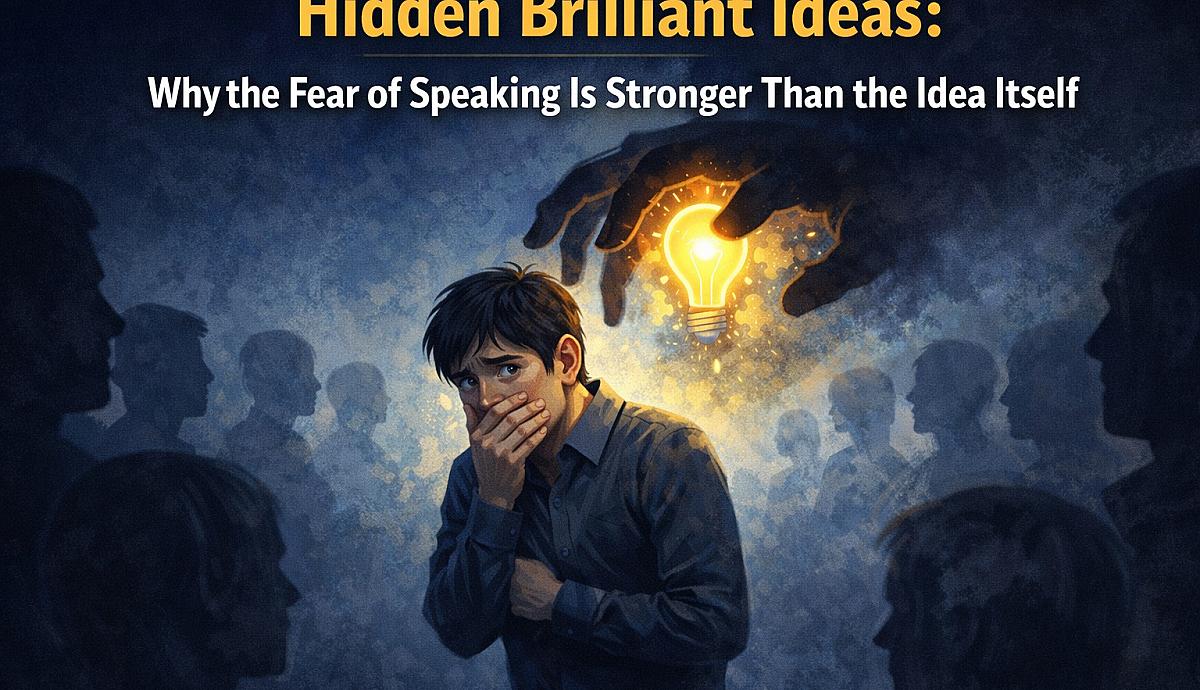 Hidden Brilliant Ideas: Why the Fear of Speaking Is Stronger Than the Idea Itself