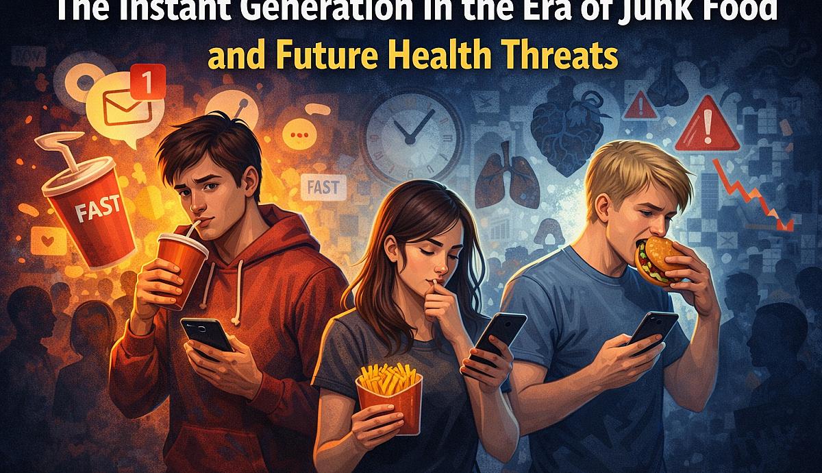 The Instant Generation in the Era of Junk Food and Future Health Threats