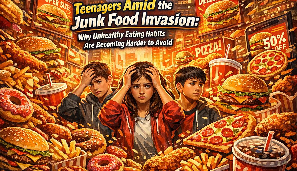Teenagers Amid the Junk Food Invasion: Why Unhealthy Eating Habits Are Becoming Harder to Avoid